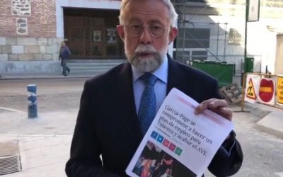 Ramos reta a Page a que no prometa a los talaveranos lo que no puede cumplir y a que haga algo por el AVE en Talavera