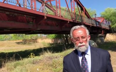 Ramos reta a Page y a la consejera de Fomento a que embellezcan el Puente Reina Sofía